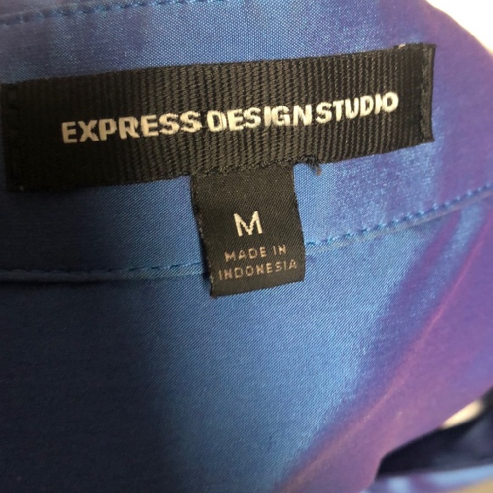 EXPRESS DESIGN STUDIO BLOUSE SIZE MEDIUM - Picture 5 of 5